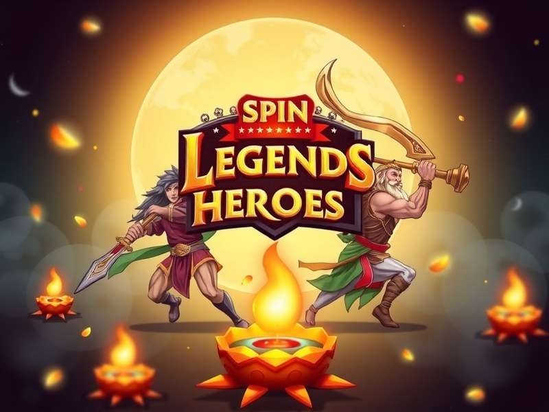 Spin Legend Heroes Game Banner